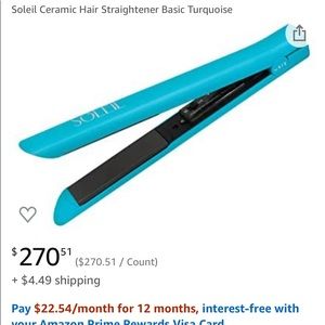 Soleil hair straightener